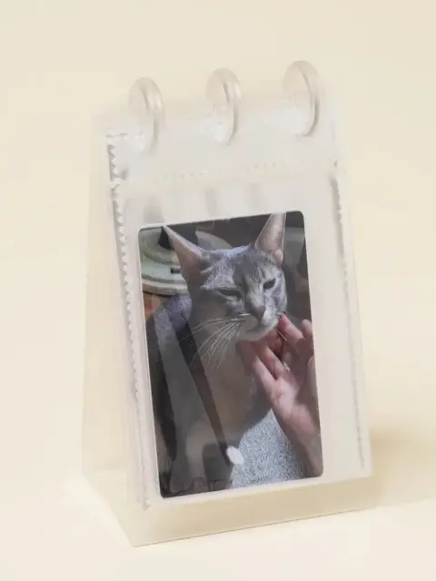 スタンド式フォトアルバム:机に立てる写真