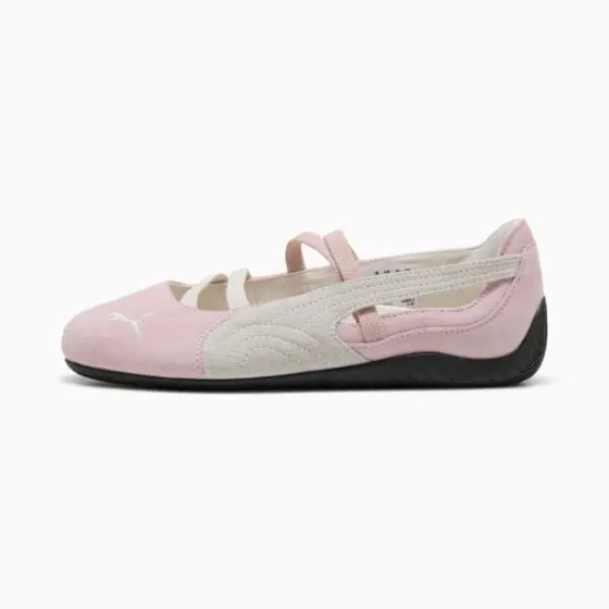 PUMA Speedcat Ballet：薄い輪郭と淡いピンク