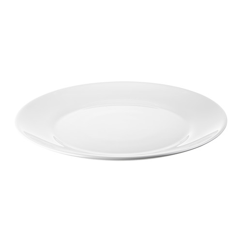 IKEA OFTAST 白色餐盤