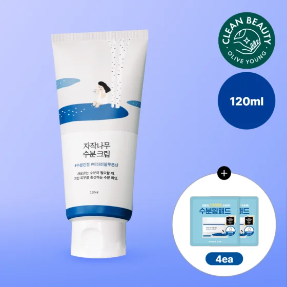 ROUND LAB Birch Juice Moisturizing Cream 120ml Set