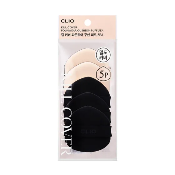 CLIO Kill Cover Founwear Cushion Puff · 5 Pieces