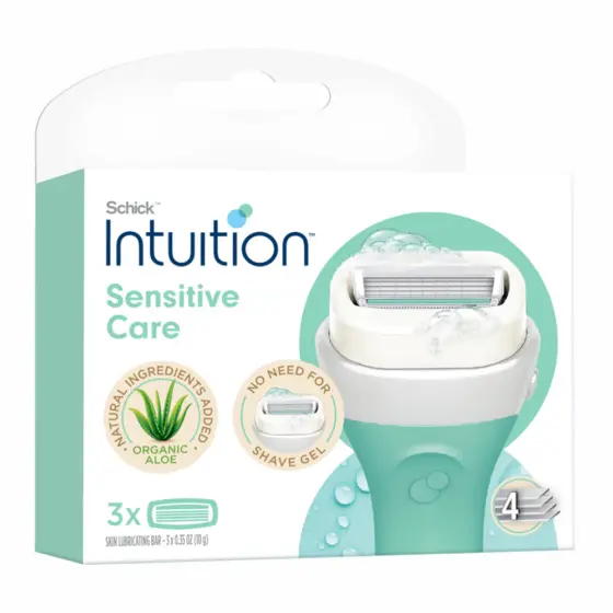 Schick Intuition Refill Blades · 3 pack