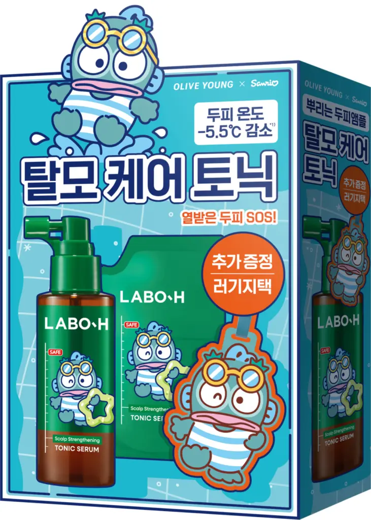 LABO-H Scalp Strengthening Clinic Ampoule Tonic · 100ml · Hangyodon